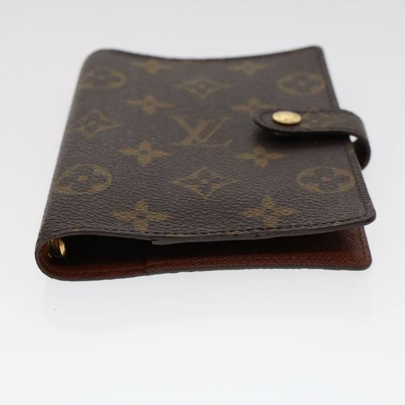 LOUIS VUITTON Monogram Agenda PM Day Planner Cover R20005 LV Auth 45434 - Picture 7 of 16